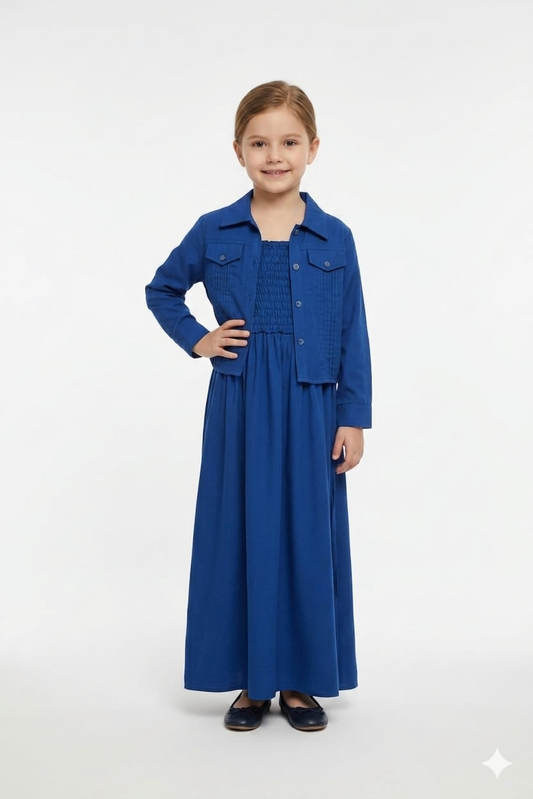 Jacket maxi zinc