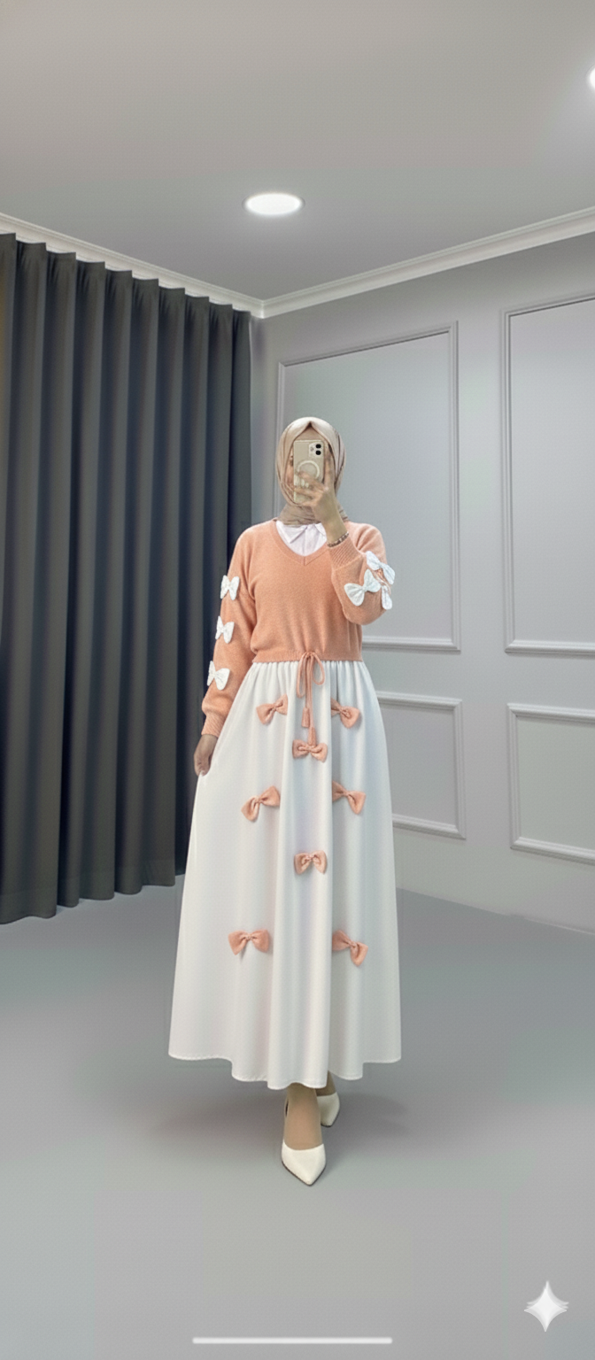 New Coti Maxi Dress - Peach