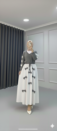 New Coti Maxi Dress - Grey