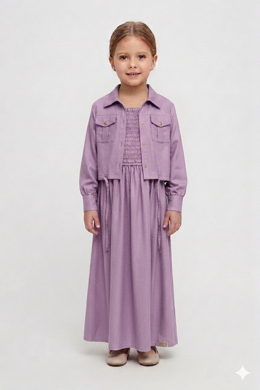 Jacket maxi lailac