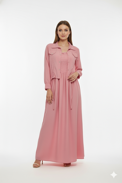 Jacket maxi PINK