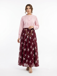 MALLA 2-Piece Skirt Set (Chain Style)